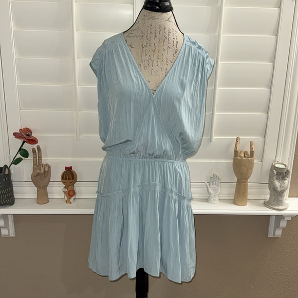 Ramy Brook Judy V Neck Mini Dress - Picture 1 of 12